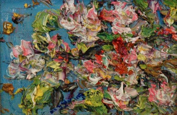 - Oil on Canvas, Painting by Michael Strang, measuring 10 x 14 cm (H x W) framed at 20 x 24 cm £1500